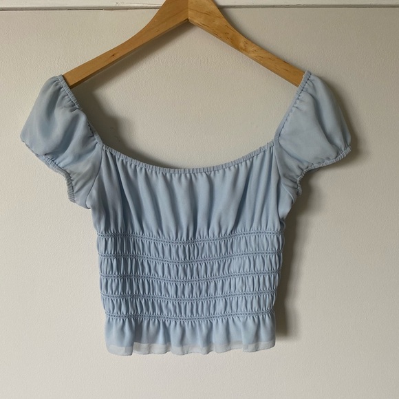 Aritzia Wilfred Balcony Blouse - Picture 1 of 5